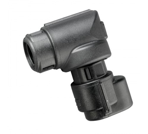 Разъем Bosch Compact  CI, нейлон 6, черный, d12мм, угол 90, 3 вывода, CI12-90-BC3  7TCA298010R0261  ABB