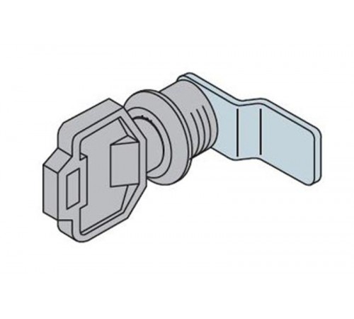 Замок с ключом для шкафов SR  AA8001  ABB