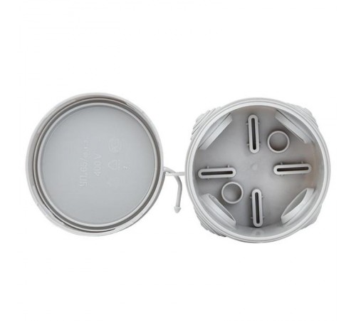 Коробка распределительная КМР-040-039 с крышкой наружная (85х40) 4 мембранных ввода IP54 розничный стикер PROxima  plc-kmr-040-039-r  EKF