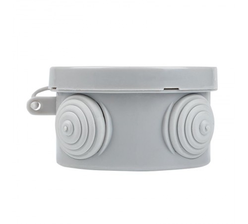 Коробка распределительная КМР-040-039 с крышкой наружная (85х40) 4 мембранных ввода IP54 розничный стикер PROxima  plc-kmr-040-039-r  EKF