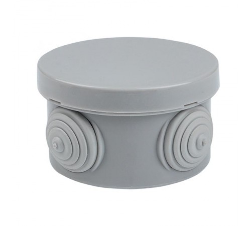 Коробка распределительная КМР-040-039 с крышкой наружная (85х40) 4 мембранных ввода IP54 розничный стикер PROxima  plc-kmr-040-039-r  EKF