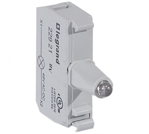 Блок подсветки для индикаторных кнопок и диффузоров - Osmoz - для комплектации - под винт - 48В~/= - красный  022921  Legrand