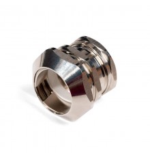 Муфта соединительная "труба-металлорукав" латунная с резьбой "G" СТМ-Л-15 (1/2")  88862  Fortisflex