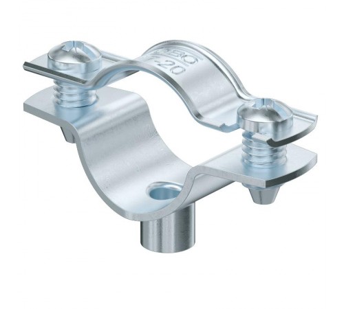 Крепежная скоба дистанционная 17-20 мм (с резьбовым соединением M6) с гальваническим покрытием  1362420  OBO Bettermann