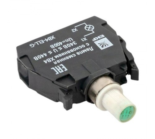 Лампа сменная c основанием XB4 зеленая 400В EKF PROxima    XB4-ELL-G   EKF 