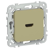 FLITE Розетка HDMI РШДМА-ФлО оливковый  FI-H10-K26  IEK