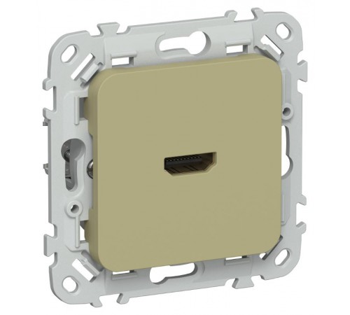 FLITE Розетка HDMI РШДМА-ФлО оливковый  FI-H10-K26  IEK