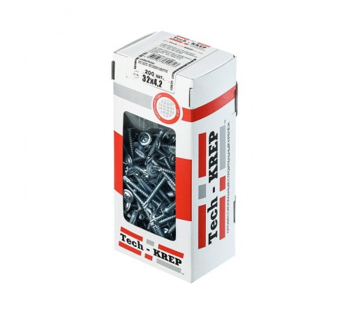 Саморез ШСММ св. 4,2х32 (200 шт) - коробка с ок. ( 0,496 кг)  102152  Tech-KREP
