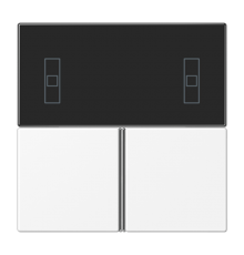 Набор накладок для 4093KRMSTD; термопласт; белый матовый LS4093TSAWWM Jung