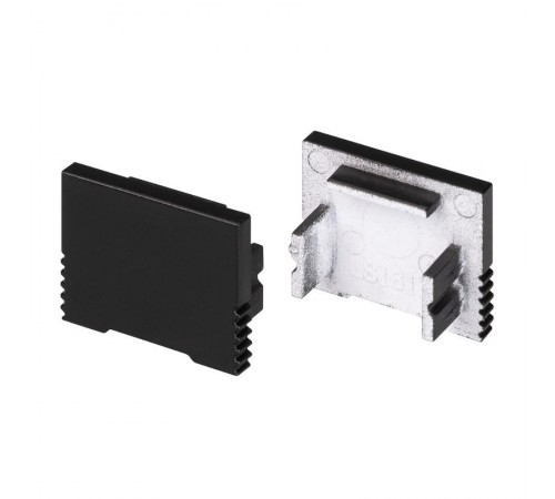 Заглушка SL-SLIM-H13M BLACK глухая ( Пластик)  034001  Arlight