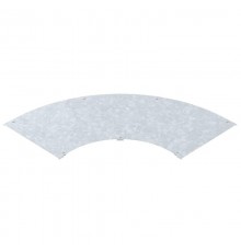 Крышка угловой секции 90° 600 мм R=500 мм (BD 90 600 R5 FT)  6239269  OBO Bettermann