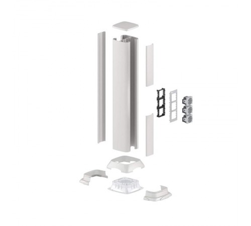 Заглушка торцевая запасная сер.метал. для 09591, 09581, 09571  09591R  DKC