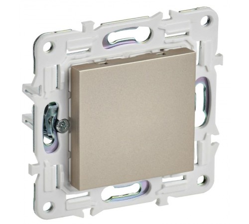 SKANDY Заглушка с суппортом SK-C01Sh шампань  SK-PL10-K37  IEK