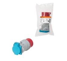 Адаптер IP44 16A с 3Р+PЕ+N 380В на 2Р+PЕ 220В  SQ0611-0071  TDM