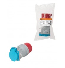 Адаптер IP44 16A с 3Р+PЕ+N 380В на 2Р+PЕ 220В  SQ0611-0071  TDM