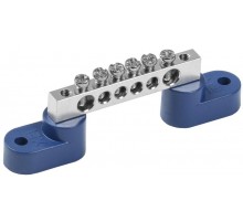 Шина N "ноль" на двух угловых изоляторах Ni ШНИ-6х9-6-У2-С  YNN10-06-C2-K07-N  IEK