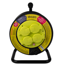 Удлинитель  CRW-04-3000 (Катушка, 4 х 30) IP44, заземл.  .5063853  ФАZA