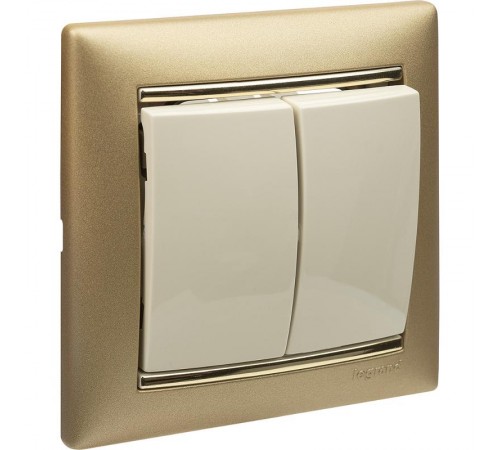 Valena Сл. кость Выключатель 2-клавишный  774305  Legrand