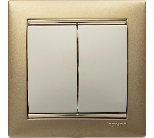 Valena Сл. кость Выключатель 2-клавишный  774305  Legrand