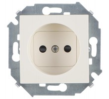 Simon 15 Сл. кость Розетка б/з со шторками, 16А 250В, винт. зажим  1591444-031  Simon