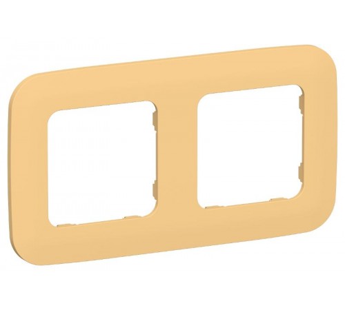 FLITE Artistic Рамка 2-ая РУ-2-А-ФлЗ золотарникIEK  FI-M22-31-20-K90  IEK