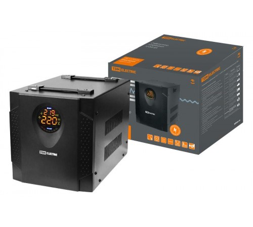 Стабилизатор напряжения СНС1-1-10 кВА симисторный переносной  SQ1203-0008  TDM