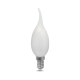 Лампа светодиодная Filament Свеча на ветру 9W 610lm 4100К Е14 milky диммируемая LED 1/10/50  104201209-D  Gauss