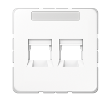 Крышка для 2-x модульных гнезд; белая  CD569-2WEWW  Jung