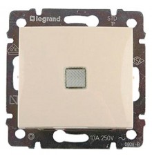 ВЫКЛ.С ПОДСВ.VALENA (СЛ.КОСТЬ)  695601  Legrand