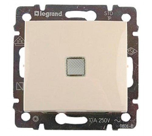 ВЫКЛ.С ПОДСВ.VALENA (СЛ.КОСТЬ)  695601  Legrand