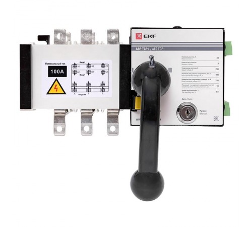 Устройство АВР ТСP1 100A 3р 230В EKF PROxima  ats-tsr1-100A-3p-pro  EKF