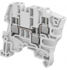 Клемма винтовая ZS6-3S, серая - 6 мм?, 3 зажима  1SNK506011R0000  TE