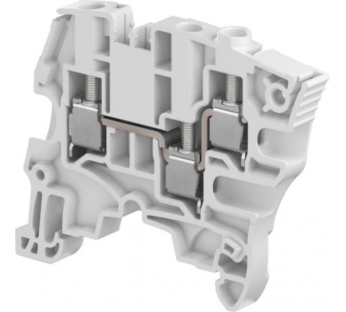 Клемма винтовая ZS6-3S-BL, синяя - 6 мм?, 3 зажима  1SNK506021R0000  TE