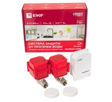 Система защиты от протечки воды AquaExpert RADIO 1/2 дюйма  AquaExpert-1/2-radio  EKF