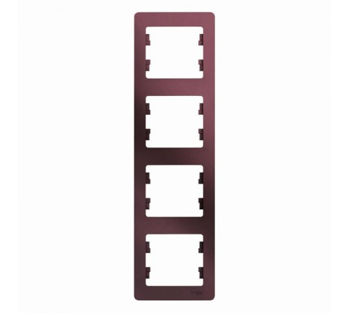 Glossa Баклажановый Рамка 4-ая, вертикальная  GSL001108  SE