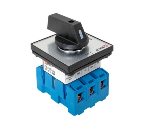 Переключатель кулачковый ПК-2-13 63А 3P "ВКЛ-ВЫКЛ" EKF PROxima  pk-2-13-63  EKF