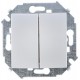 Simon 15 Алюминий Выключатель 2-кл проходной, 16А 250В, винт. зажим  1591397-033  Simon