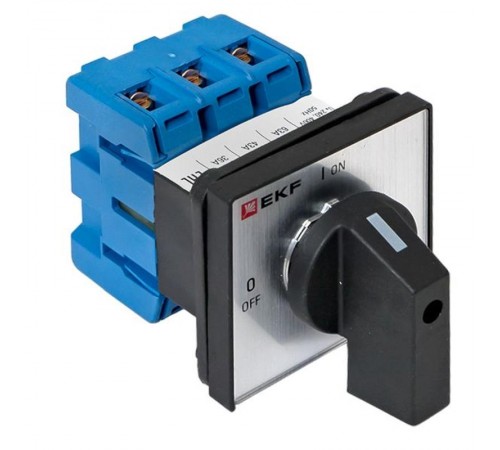 Переключатель кулачковый ПК-2-13 63А 3P "ВКЛ-ВЫКЛ" EKF PROxima  pk-2-13-63  EKF