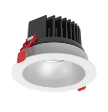 Светодиодный светильник DL-Spark встраив.25 Вт 4000 K 60гр 150x105 мм белый IP44 с матовым серебрист. рефлектором  V1-R0-00434-10L07-4402540  VARTON