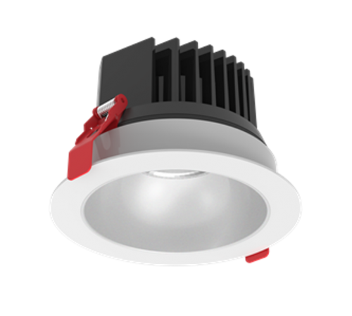 Светодиодный светильник DL-Spark встраив.25 Вт 4000 K 60гр 150x105 мм белый IP44 с матовым серебрист. рефлектором  V1-R0-00434-10L07-4402540  VARTON