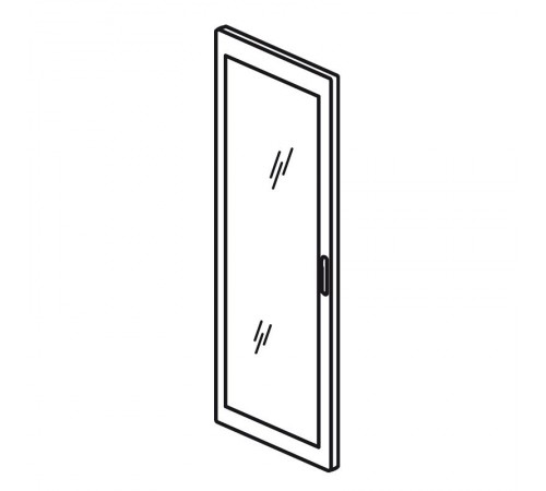 Реверсивная дверь остекленная - XL3 4000 - ширина 725 мм  020564  Legrand