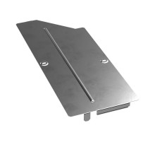 Крышка переходника правого Стандарт INOX (AISI 304) 500х400  PR16.5783  Промрукав