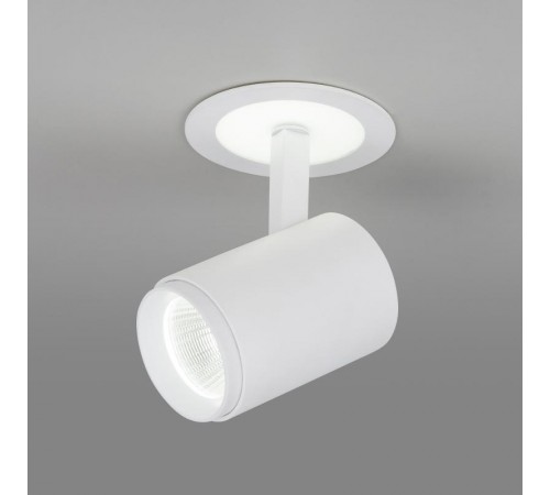 Светильник светодиодный DSR002 9+3W 6500K белый матовый (DSR002 9W 6500K) спот  a039152  Elektrostandard