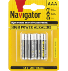 Элемент питания NBT-NE-LR03-BP4  94751  Navigator