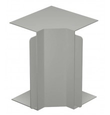 Крышка внутреннего угла кабельного канала WDK 100x230 мм (ПВХ,серый) (WDK HI100230GR)  6024505  OBO Bettermann
