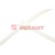 Стяжкa нейлоновая 300 x 4,8 мм, белая (упак. 100 шт)  07-1302  REXANT