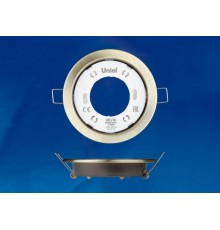 Светильник встраиваемый точечный под лампу GX53 ультратонкий GX53/H2 ANTIQUE BRASS 10 PROM упак 10 шт, античная бронза  UL-00005056  Uniel