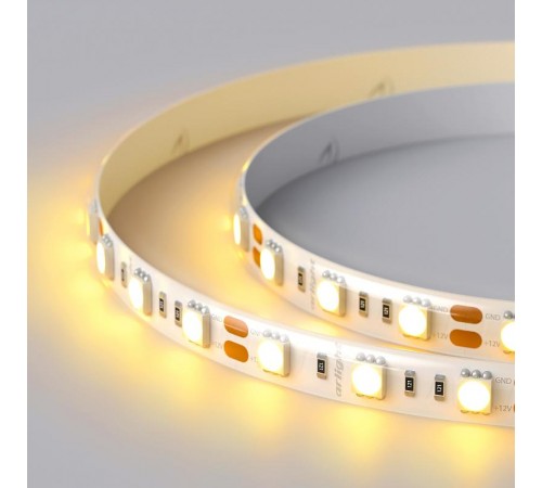 Лента светодиодная RTW 2-5000SE 12V Yellow 2x (5060, 300 LED, LUX)  015444  Arlight