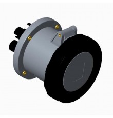 Розетка панельная с прямым унифицированным фланцем 4125RU5W, 125A, 3P+N+E, IP67, 5ч  2CMA126677R1000  ABB