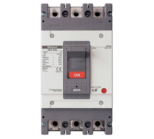 Автоматический выключатель Metasol ABS403c 300A  164001800  LSIS